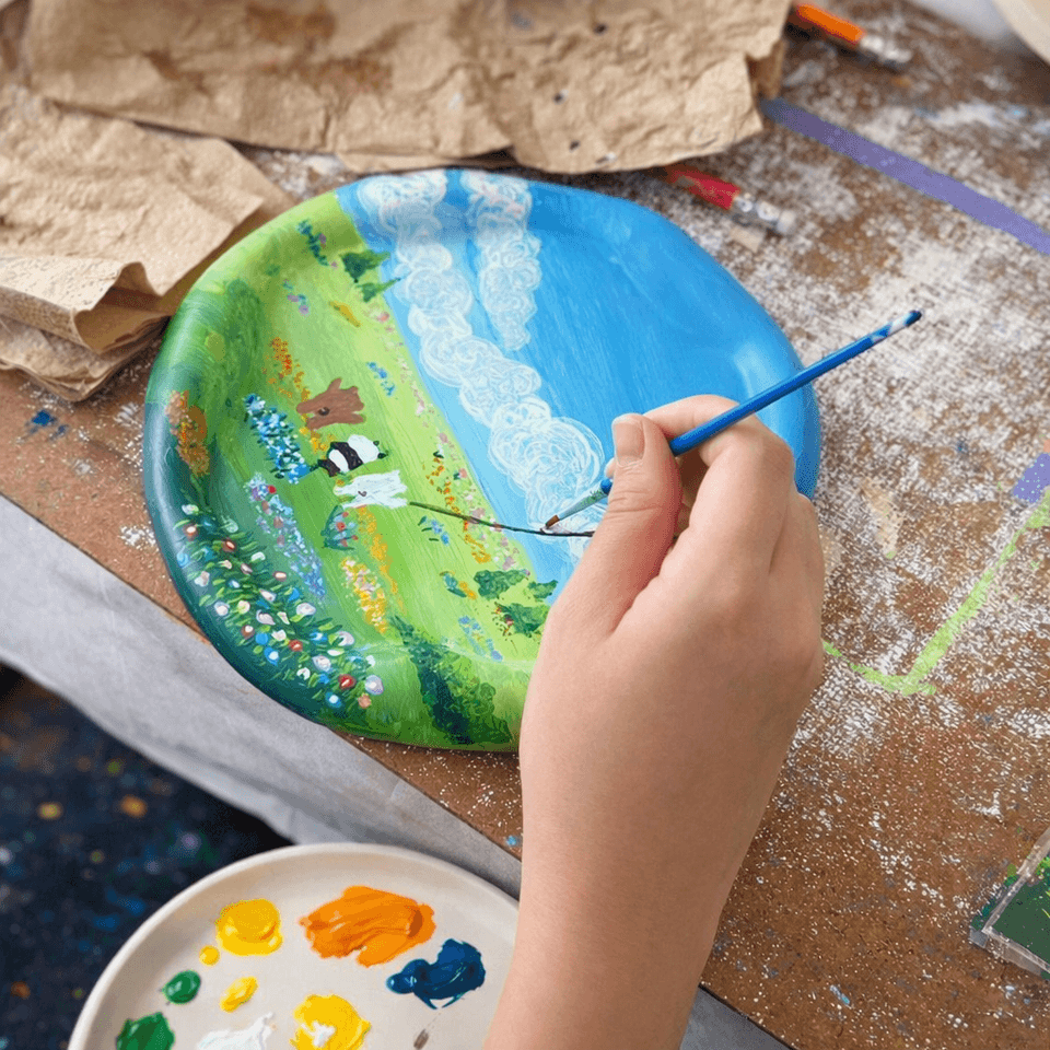 Creative Clay Painting Workshop in Chiang Mai 1