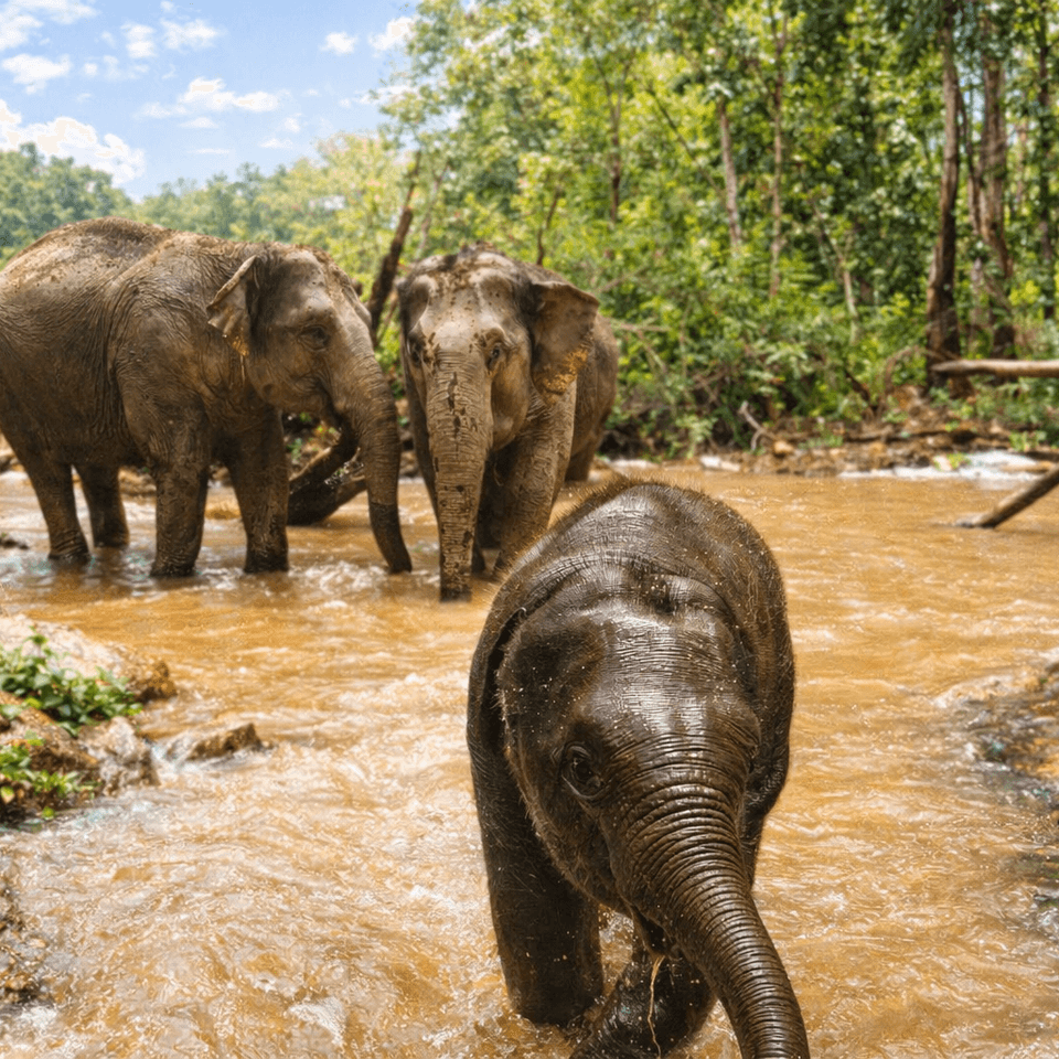 Ethical Elephant Observation Half-Day (Group Tour) - Lunch Included 1