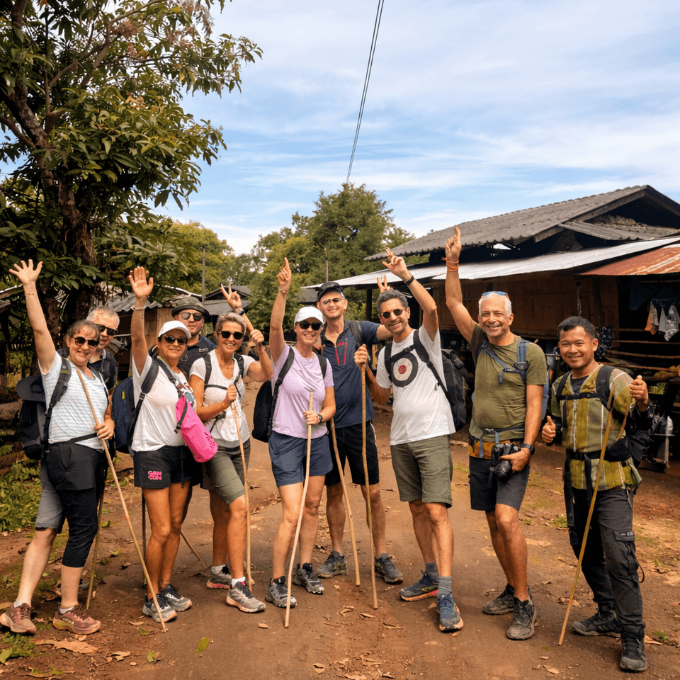 2 Days / 1 Night Doi Inthanon Eco Trek & Summit: Karen Homestay + Tree Planting + Royal Pagodas : PRIVATE GROUP TOUR 1