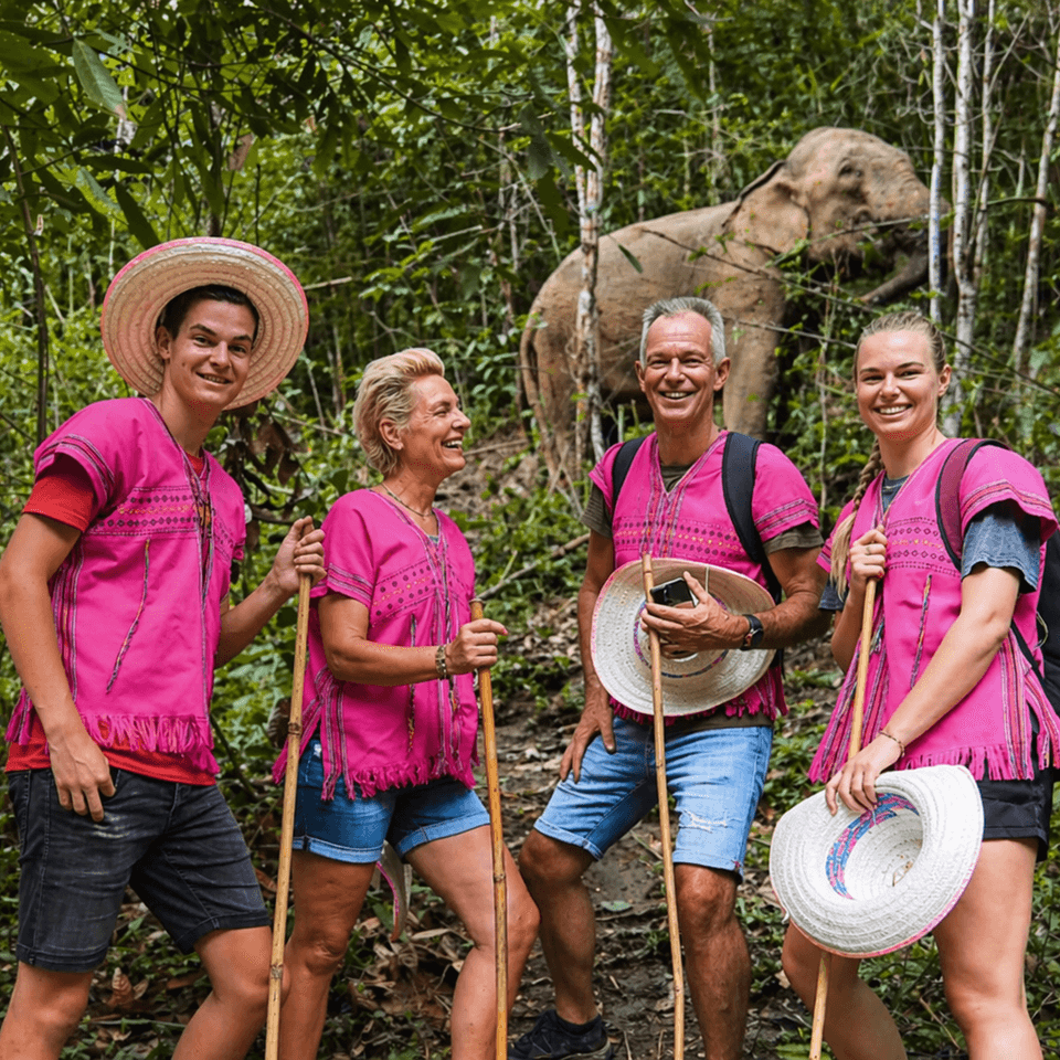 Ethical Half Day Elephant Sanctuary & Waterfall : Chiang Mai 1