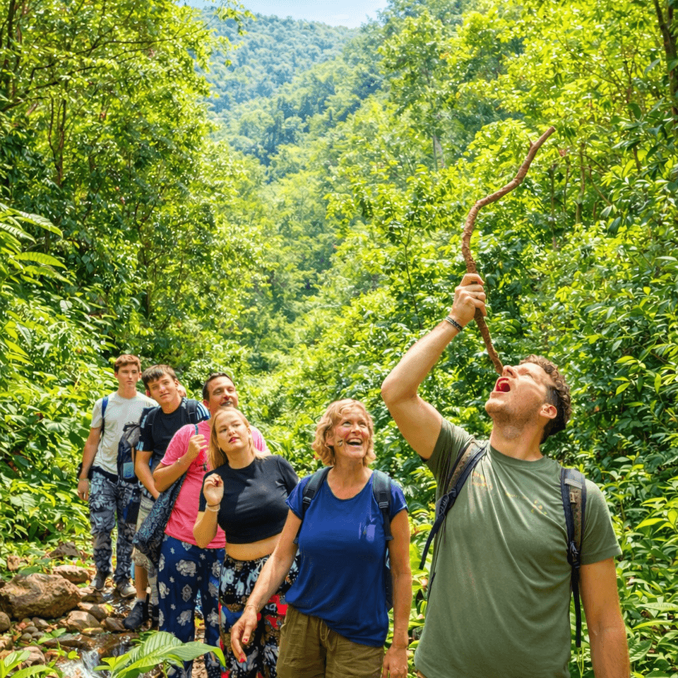 Into the real jungle NON TOURIST Trek : Mae Jam area (3 Days 2 Nights) 1