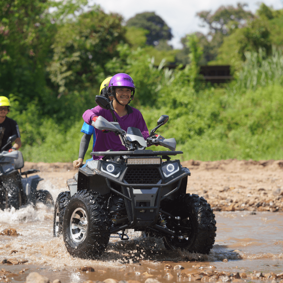 ATV 1:30 Hrs. Included Elephant Feeding, Secret Waterfall, Tribe and Bamboo Raft & Lunch Day Trip - Chiang Mai 1