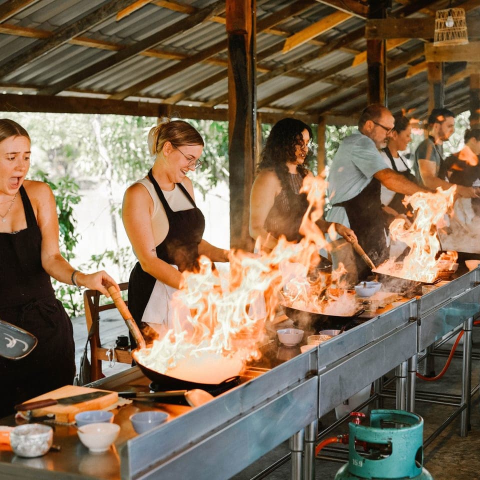 FULL-DAY COOKING COURSE 2 at a Thai Cooking Farm : Chiang Mai 1