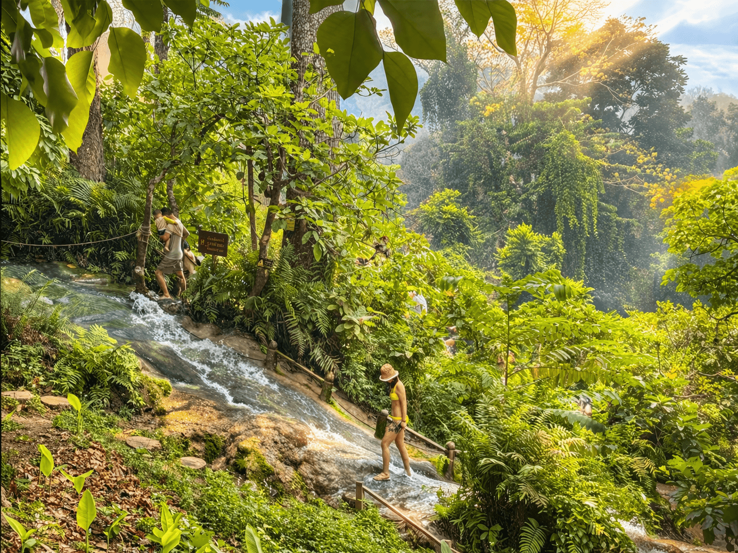 Sticky Waterfall & Angel Land (Shared Tour)