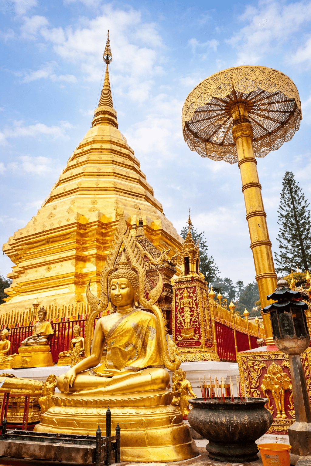Doi Suthep, Wat Pha Lat & Baan Kang Wat Cultural (Join Tour)