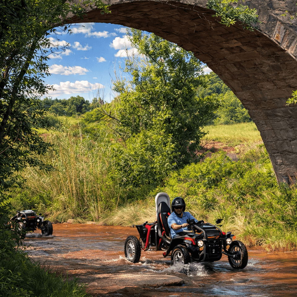 Discovering Swincar – First test drive in the great outdoors 1