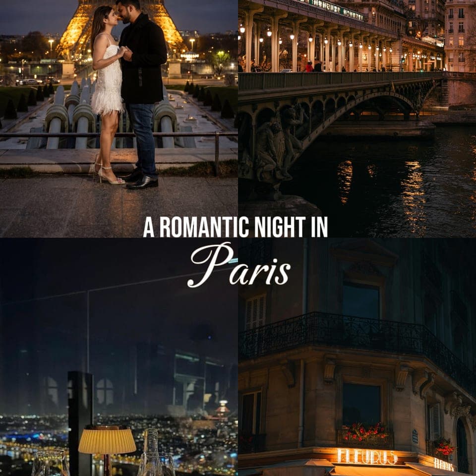 A romantic night in Paris 1
