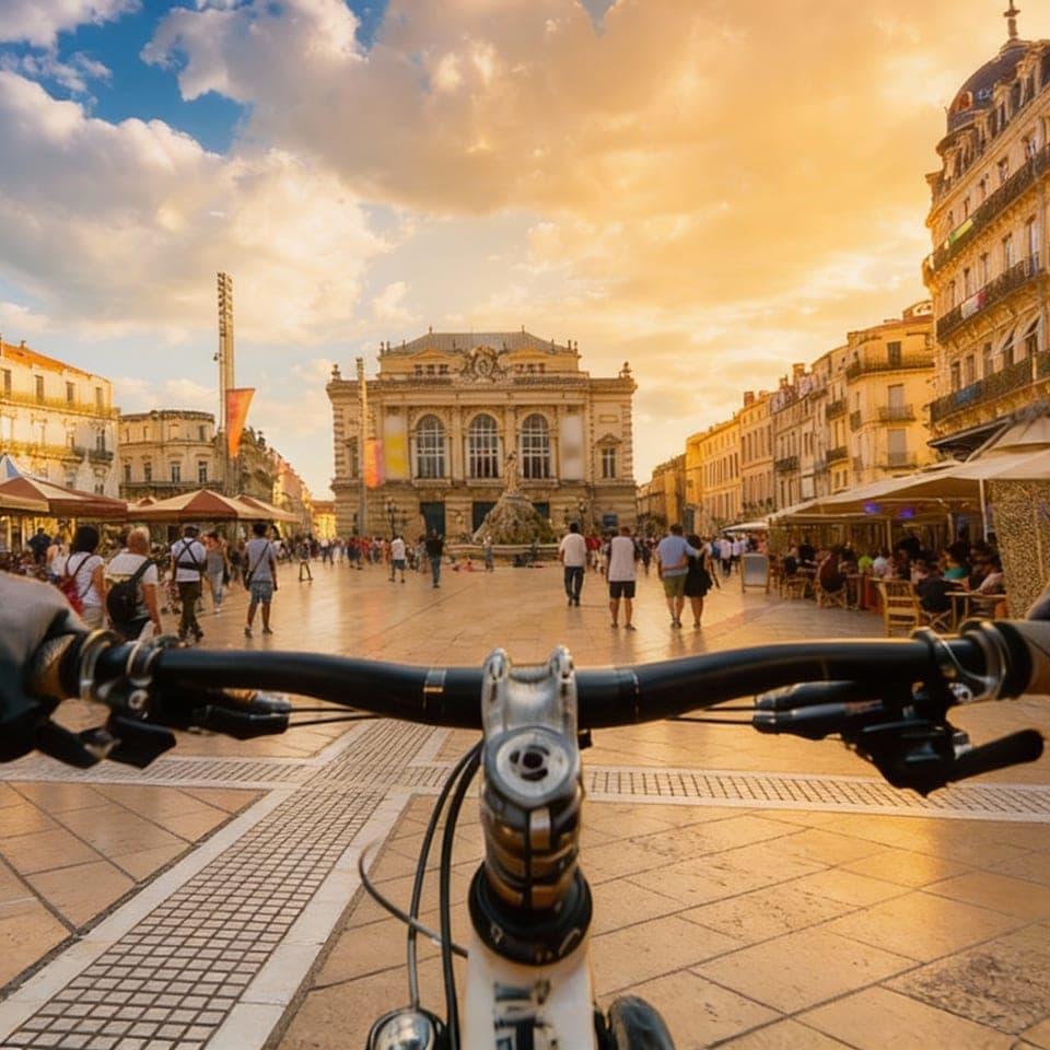 Montpellier: Guided tour of the city center by electric bike 1