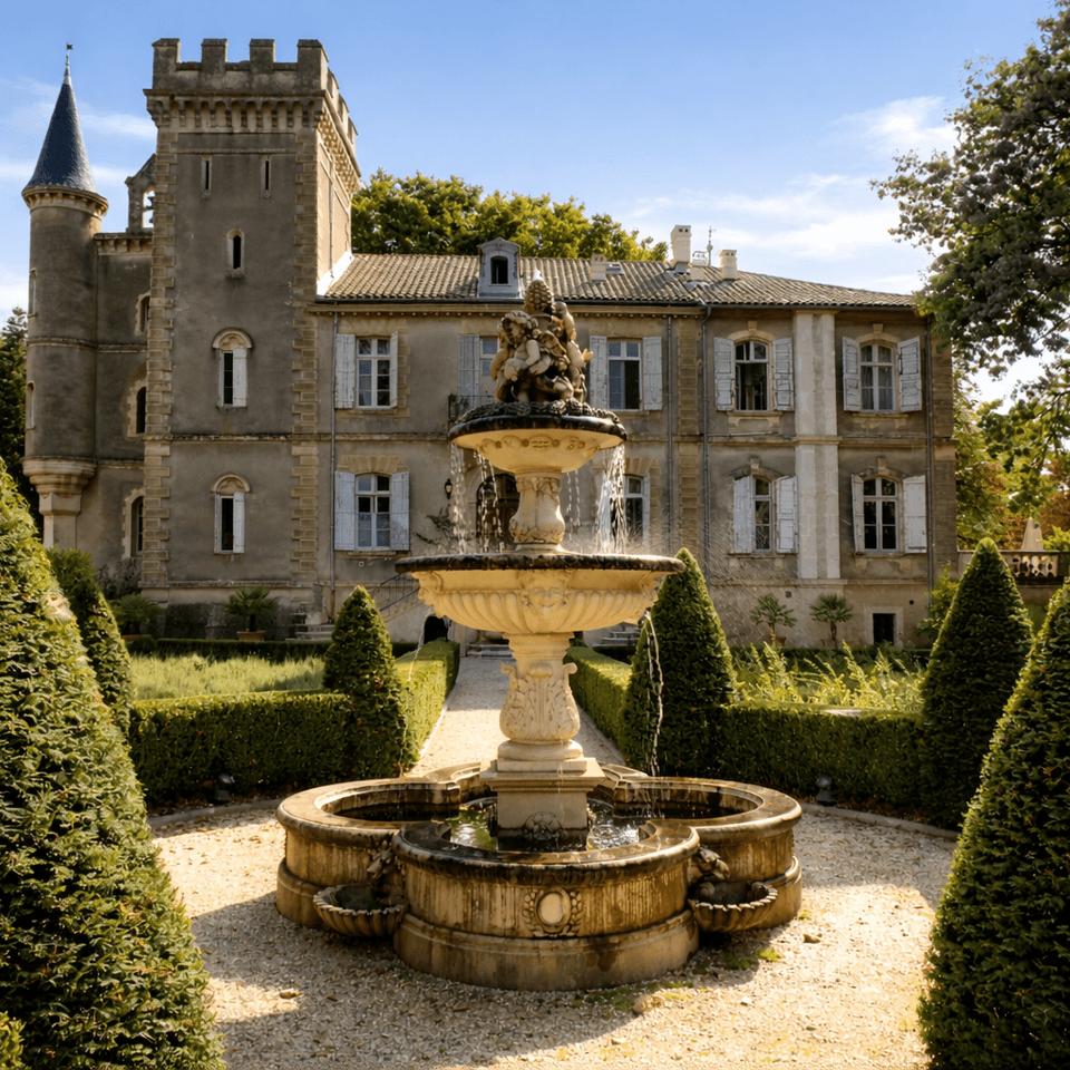 The authentic gardens of Château Capion - Visit & Tasting 1