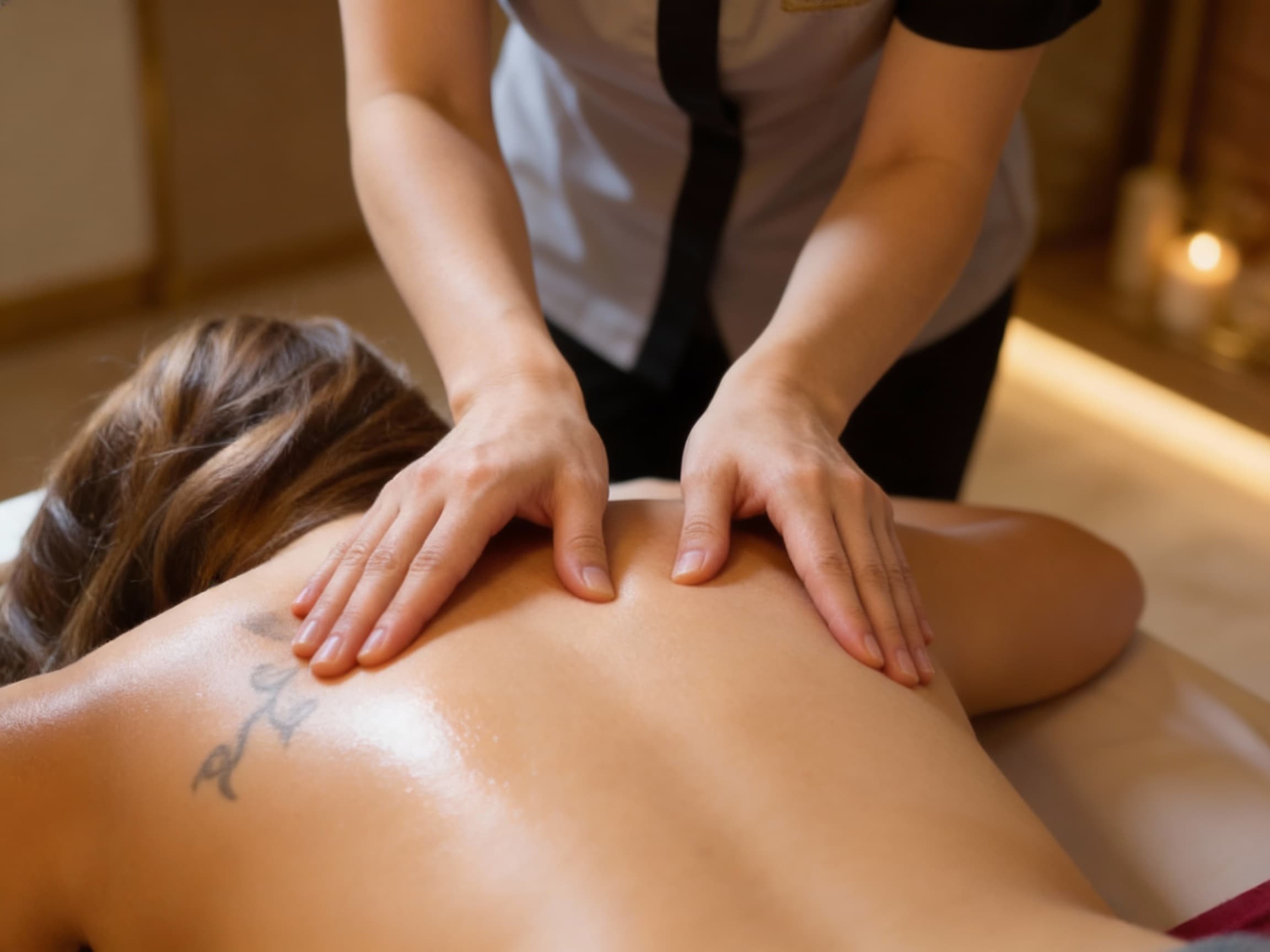 Relaxing Aroma Massage with Essential Oils (1 HOUR)