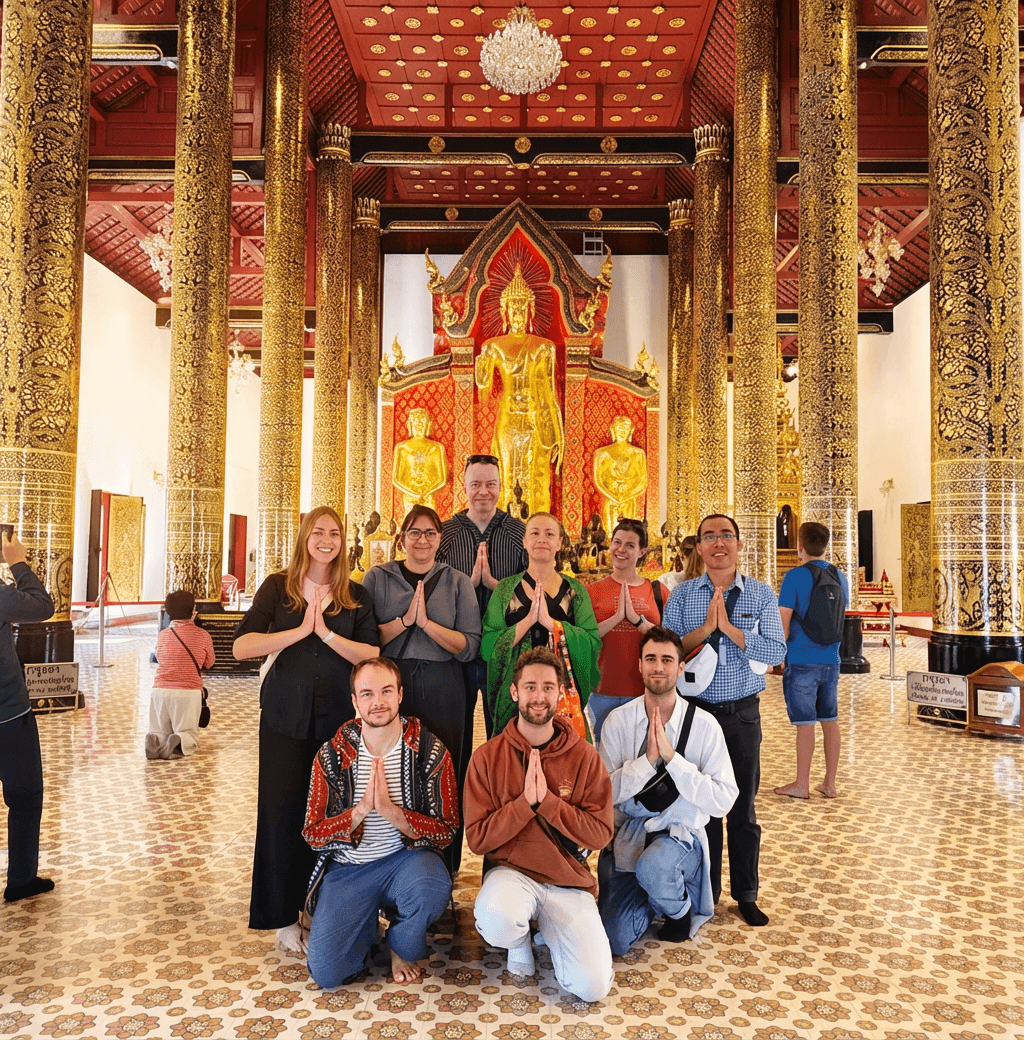 Chiang Mai Walking Tour of Temples With Former Monk (Morning Edition)