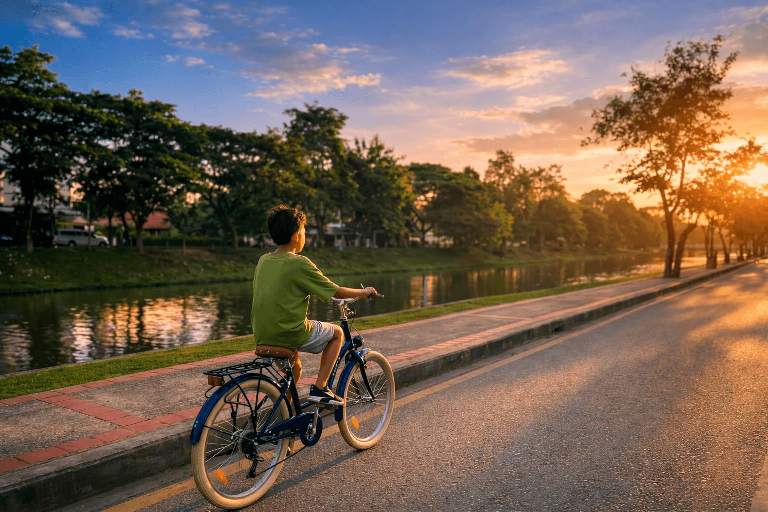 Chiang Mai Sunset Foodie Ride (17KM)