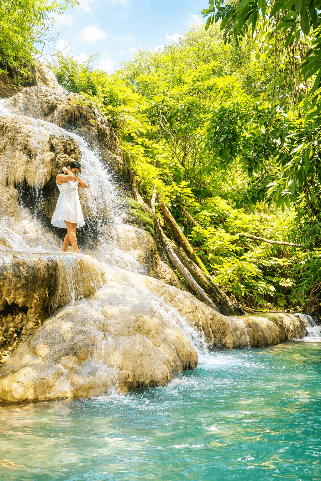 Climb the Sticky Waterfall + Dreamy Angel Park Escape