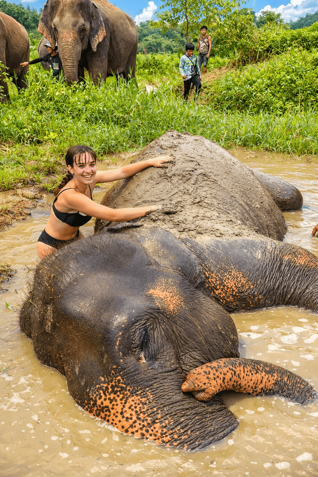 One Day Elephant Care