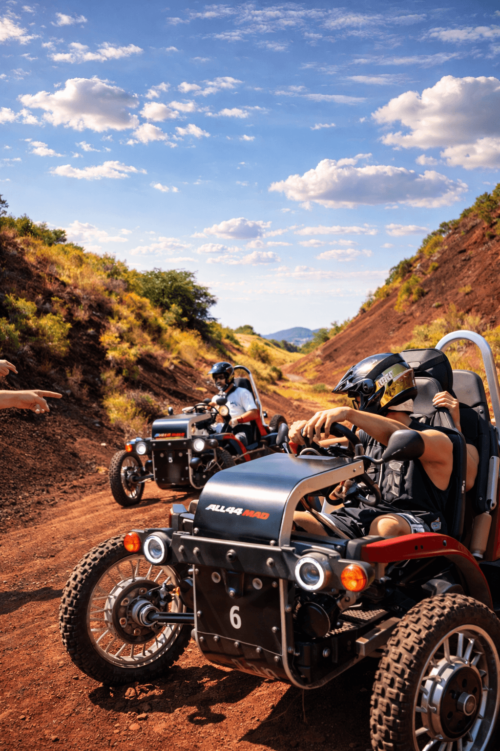 Swincar at Lake Salagou – Red Earth & Iconic Panoramas