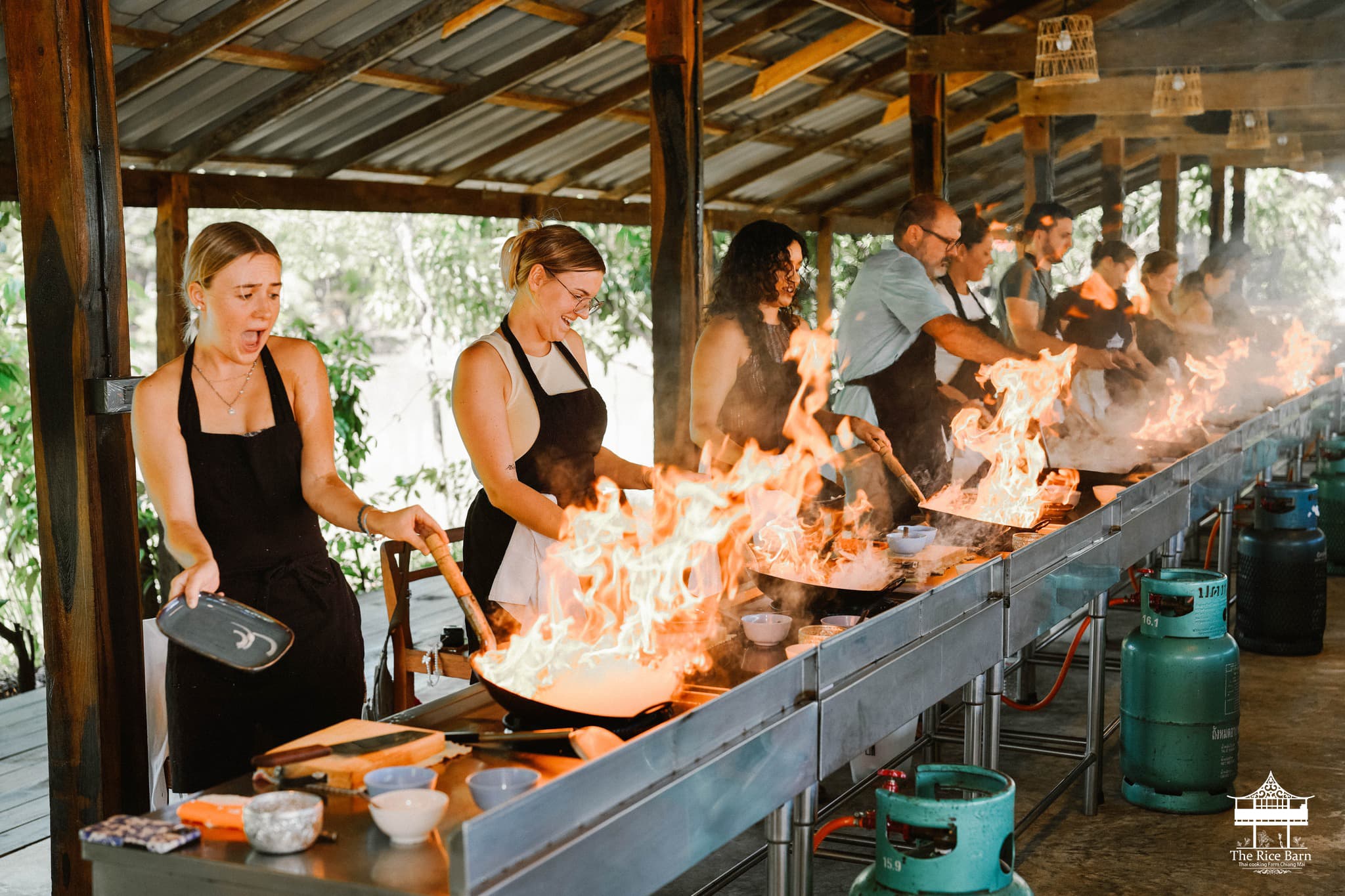 Chiang Mai : FULL-DAY COOKING COURSE 2 at a Thai Cooking Farm