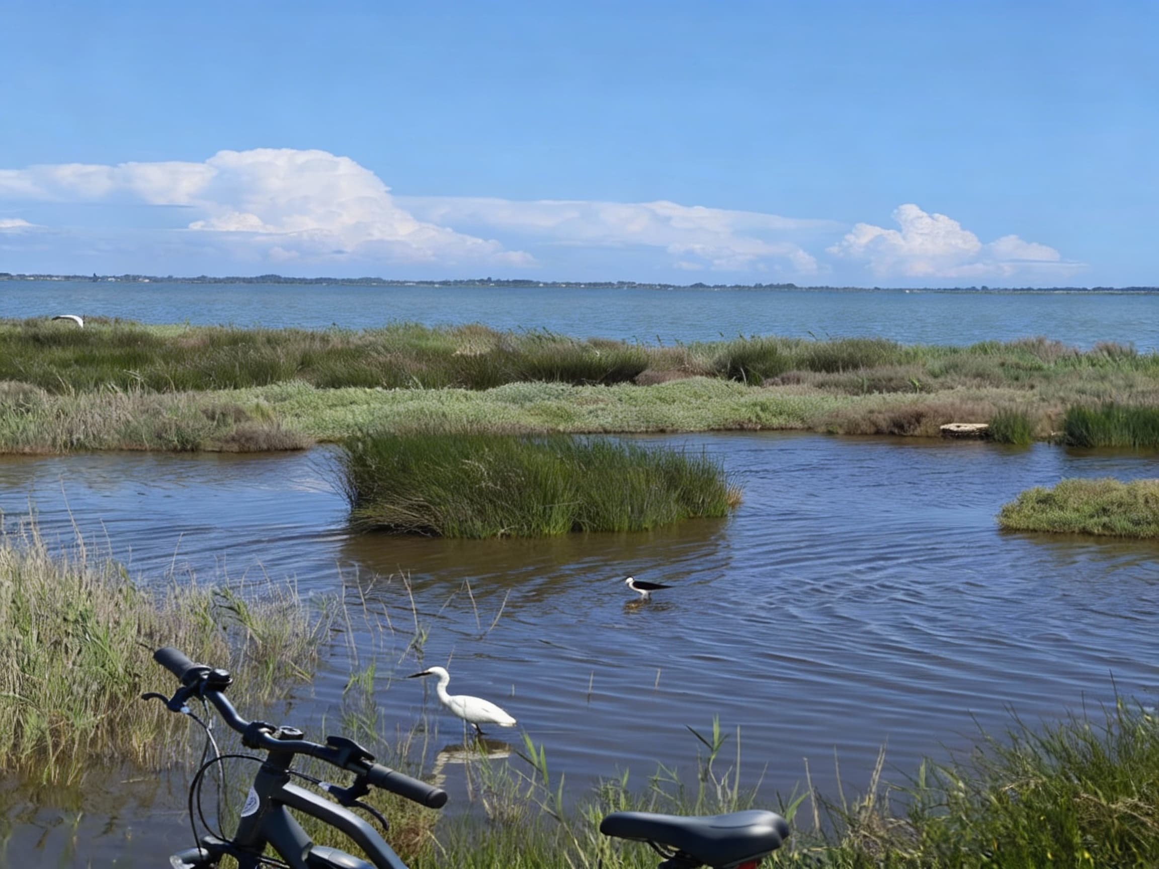 Montpellier: Guided tour of the Petite Camargue / Camin de Fe by electric bike