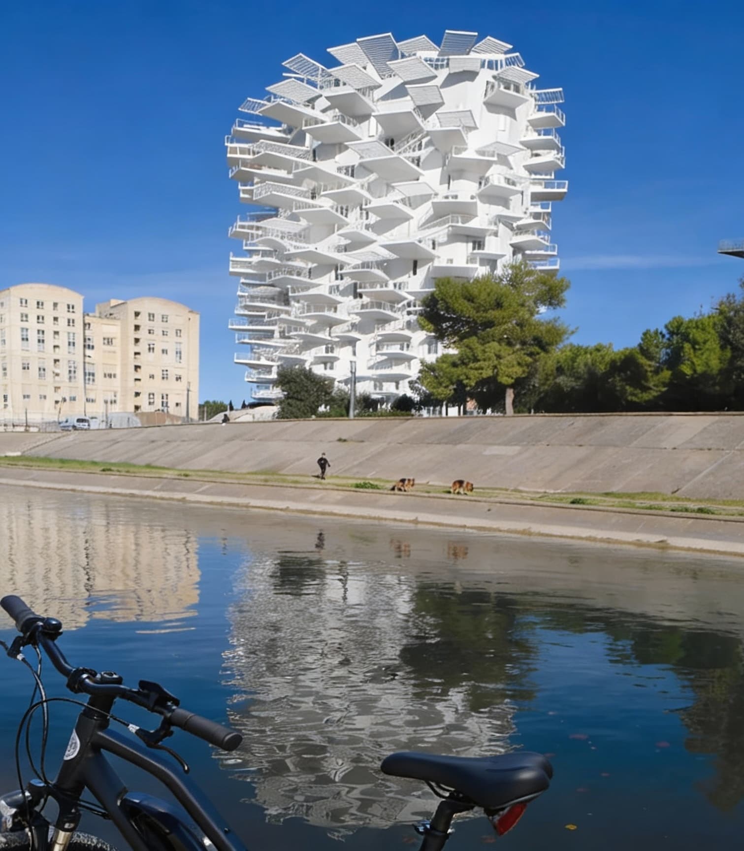 蒙彼利埃:骑电动自行车游览现代建筑